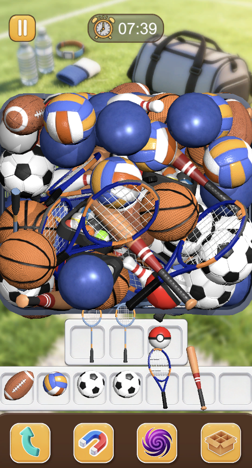 数字填色益智游戏界面截图